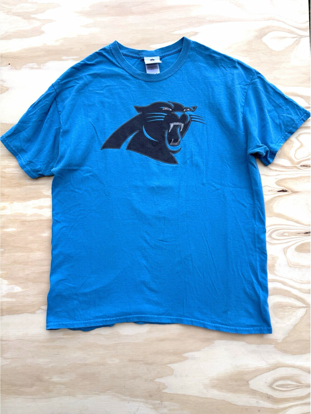 NFL Team Apparel Carolina Panthers Cam Newton #1 Men’s L Blue Football Shirt